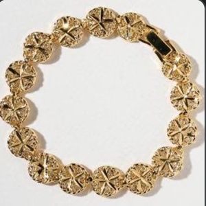 New Vanessa Mooney the seaside bracelet gold